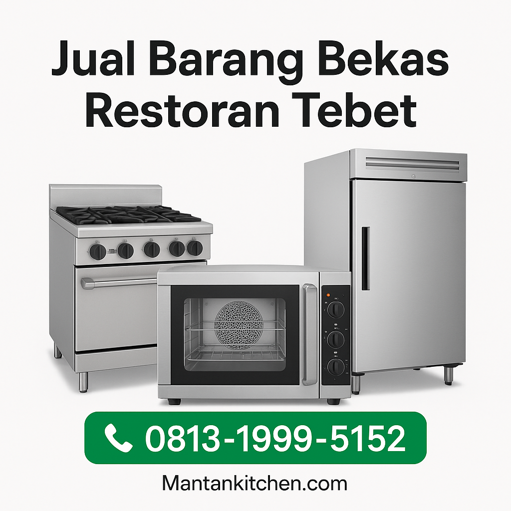 Jual Barang Bekas Restoran Tebet
