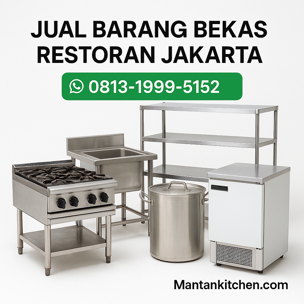 Jual Barang Bekas Restoran Jakarta