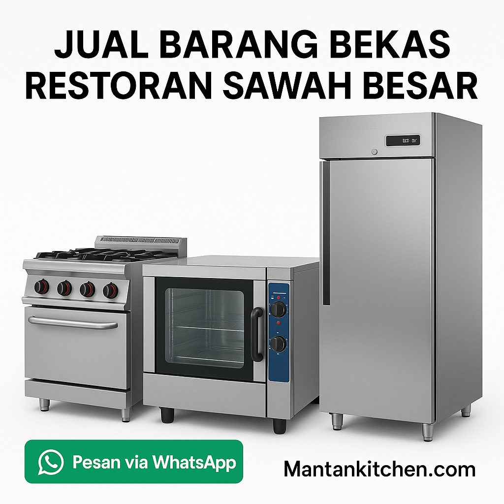 jual Barang Bekas Restoran Sawah Besar