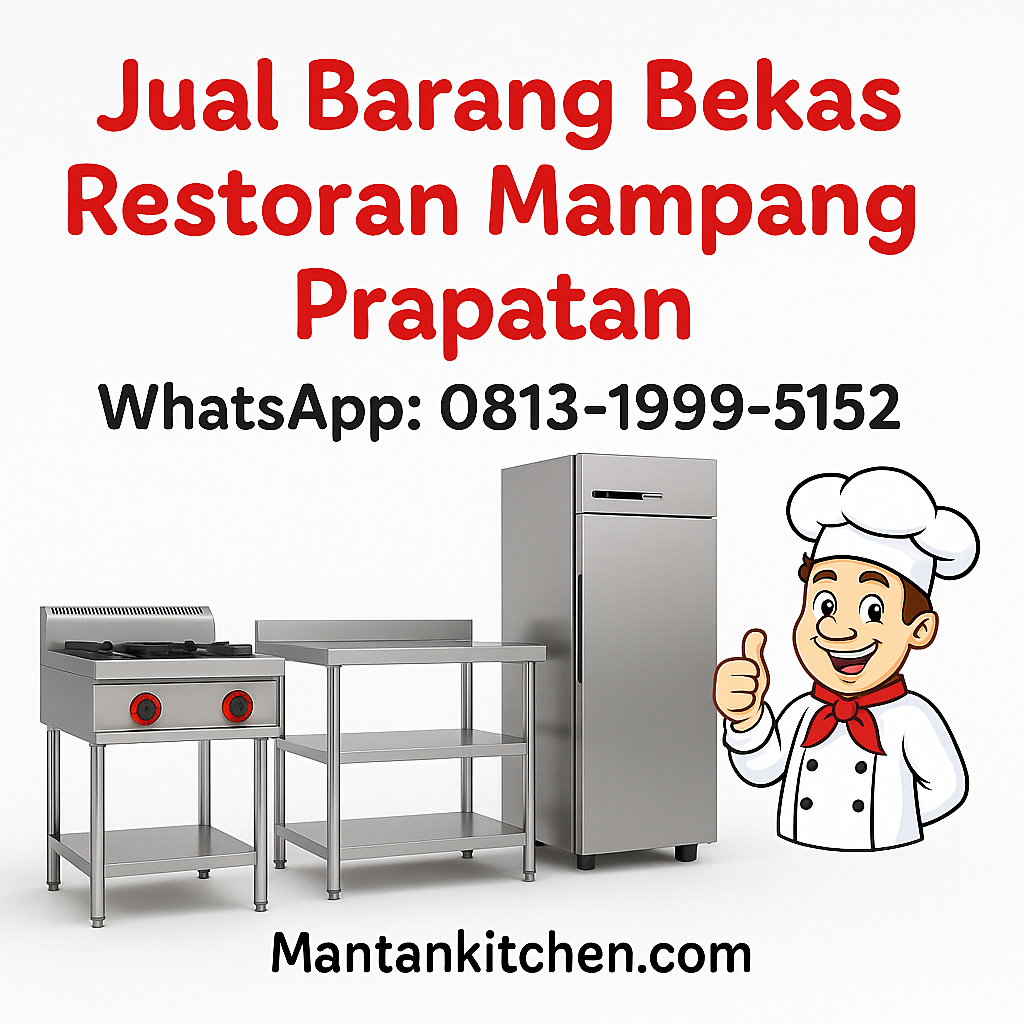 Jual Barang Bekas Restoran Mampang Prapatan
