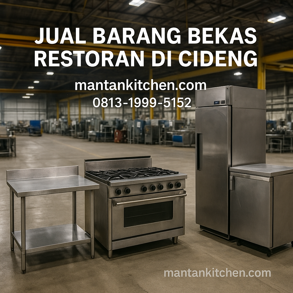  Jual Barang Bekas Restoran di Cideng