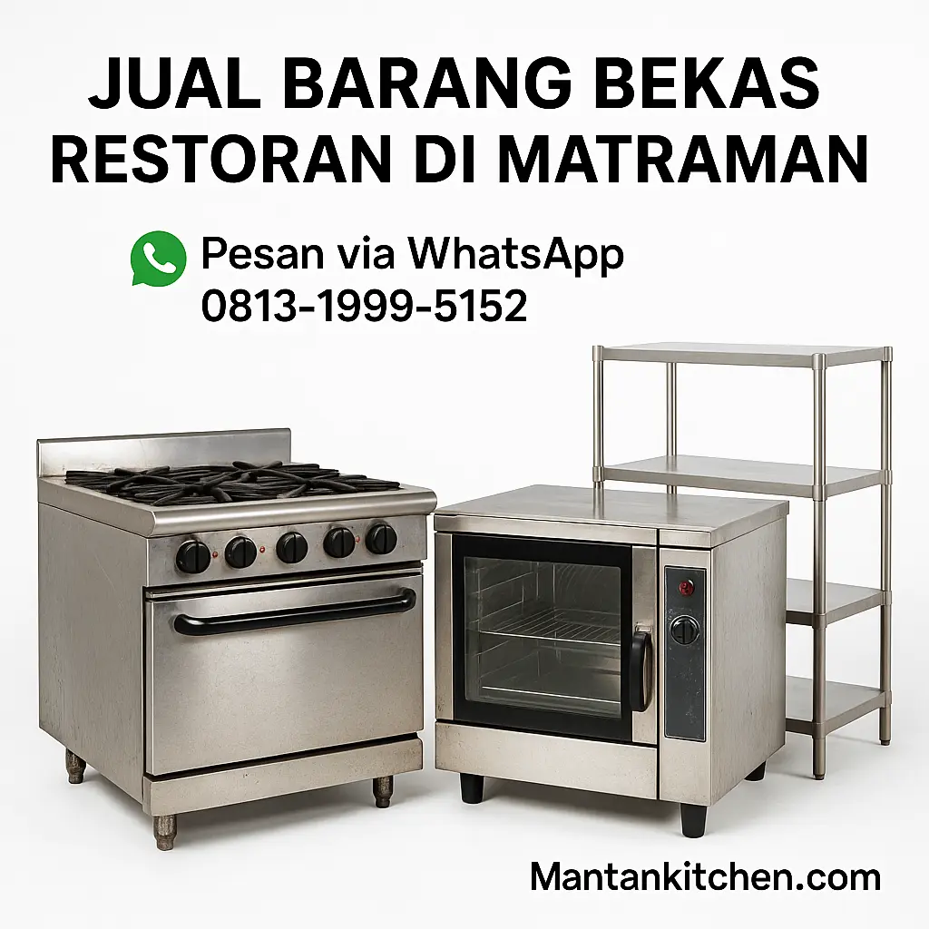 Jual Barang Bekas Restoran Di Matraman