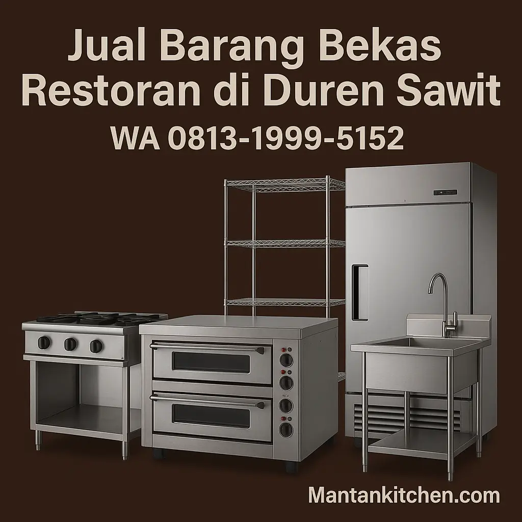 Jual Barang Bekas Restoran Di Duren Sawit